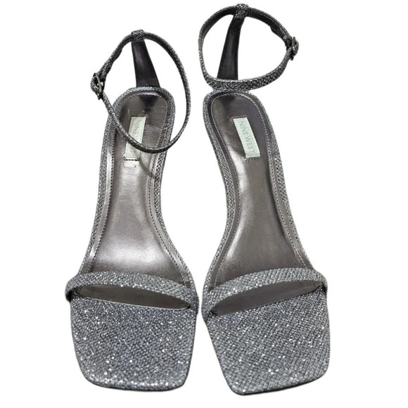 Nine West Yess Women's Ankle Strap Dress Sandals NIB - Picture 3 of 8